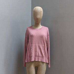 United Colors of Benneton Pink Front Pocket Sweater